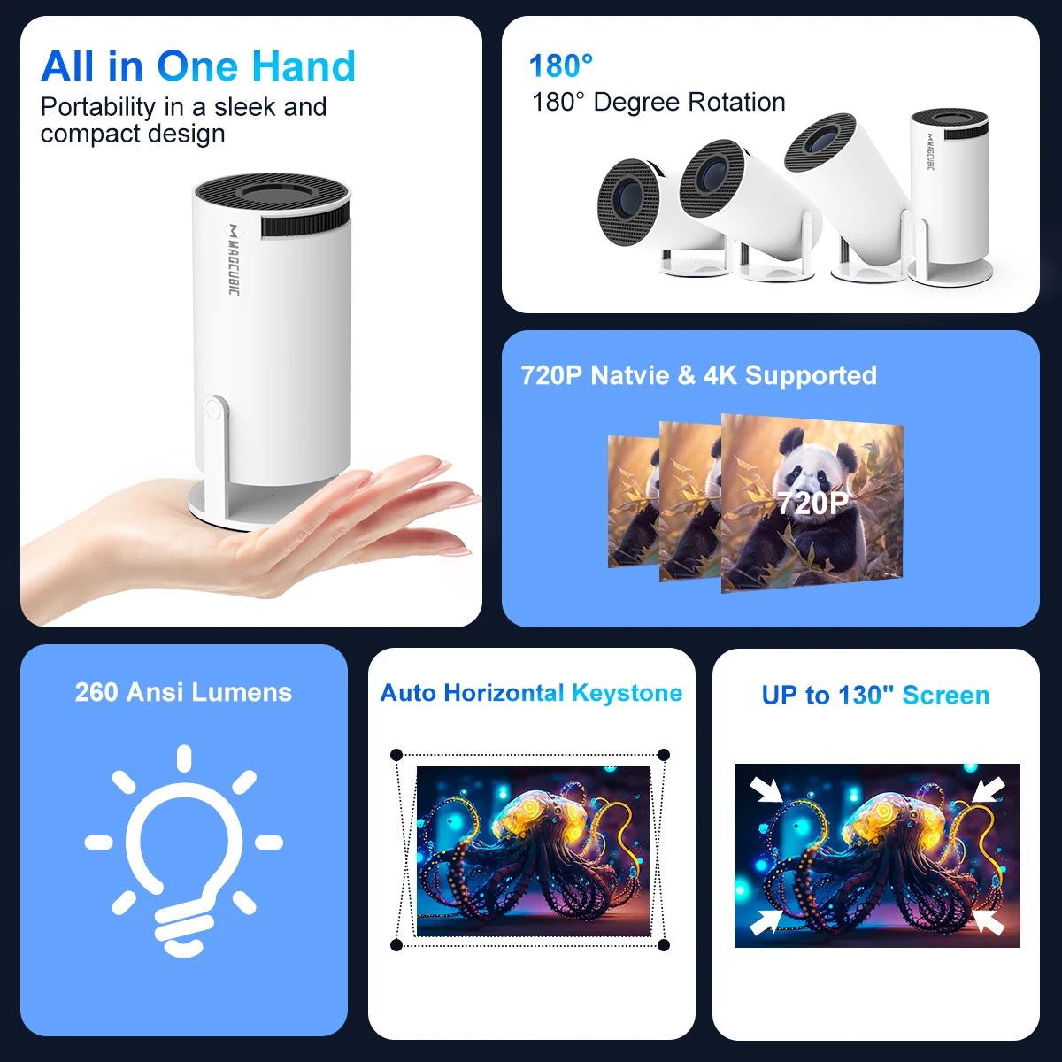 4K AirPlay Projector